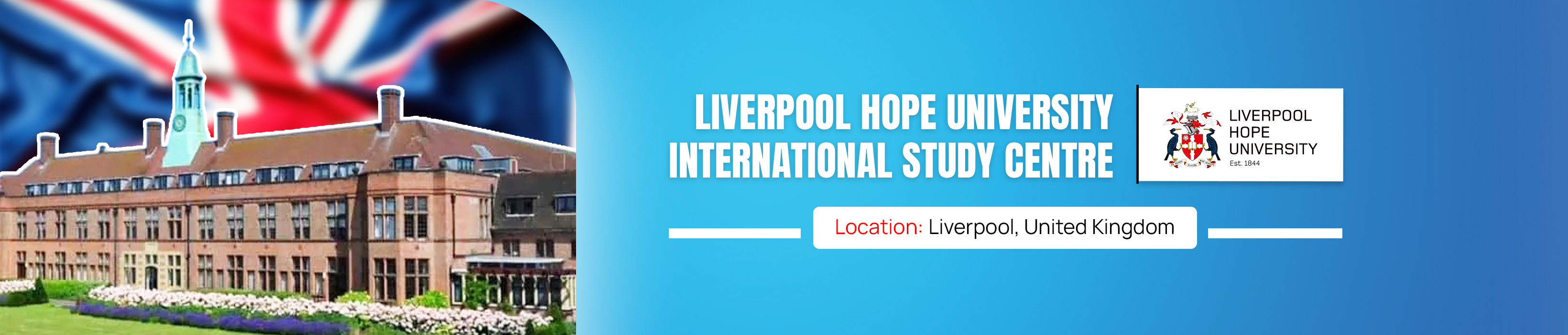 Liverpool Hope University International study centre, Hope Park Liverpool campus