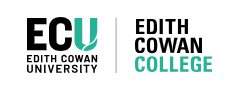 Edith Cowan university Via Navitas, ECU Joondalup Campus logo