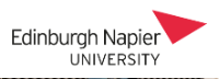 Edinburgh Napier University logo